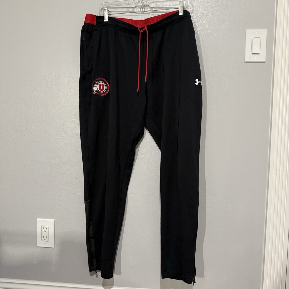 Under Armour Men’s University of Utah Utes Player Issued Pants Black 2XL